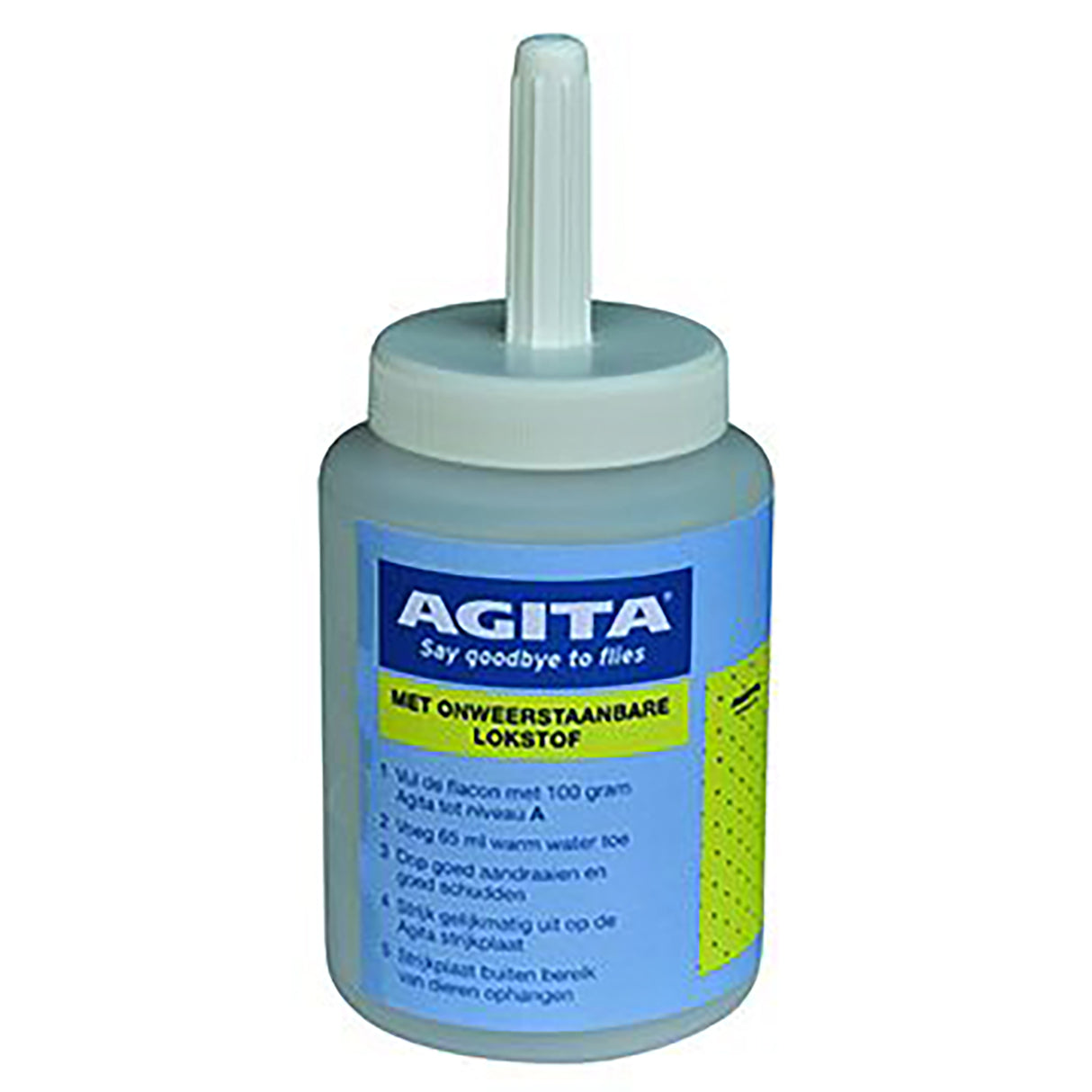 Iron-on bottle with brush (Sealable) for Agita