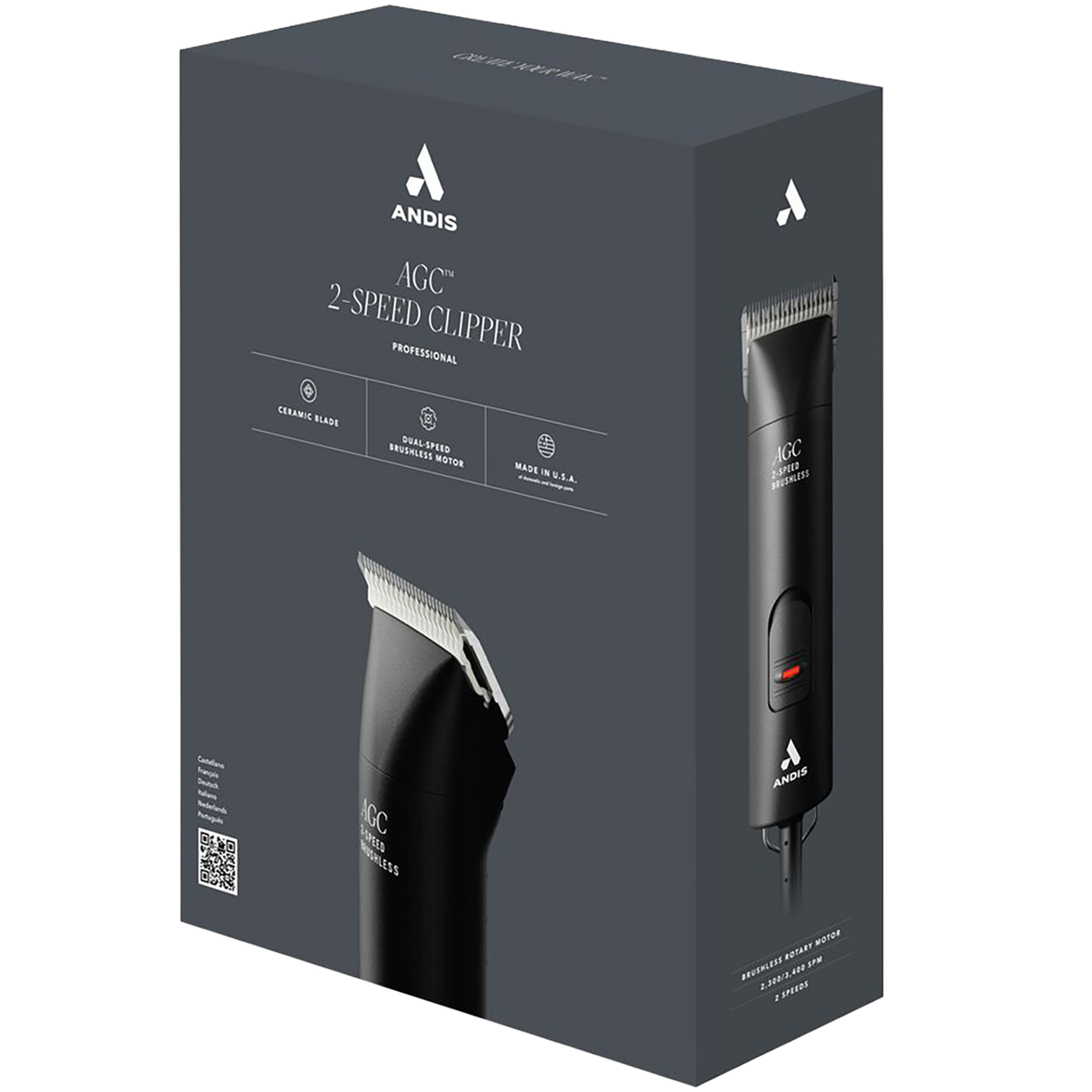 Andis Clipper AGCB-2 Burgundy