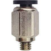 Raccordo a vite diritto 6 mm con O-ring Push-In