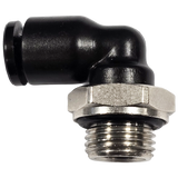 Screw coupling elbow with O-ring 4x1/8"