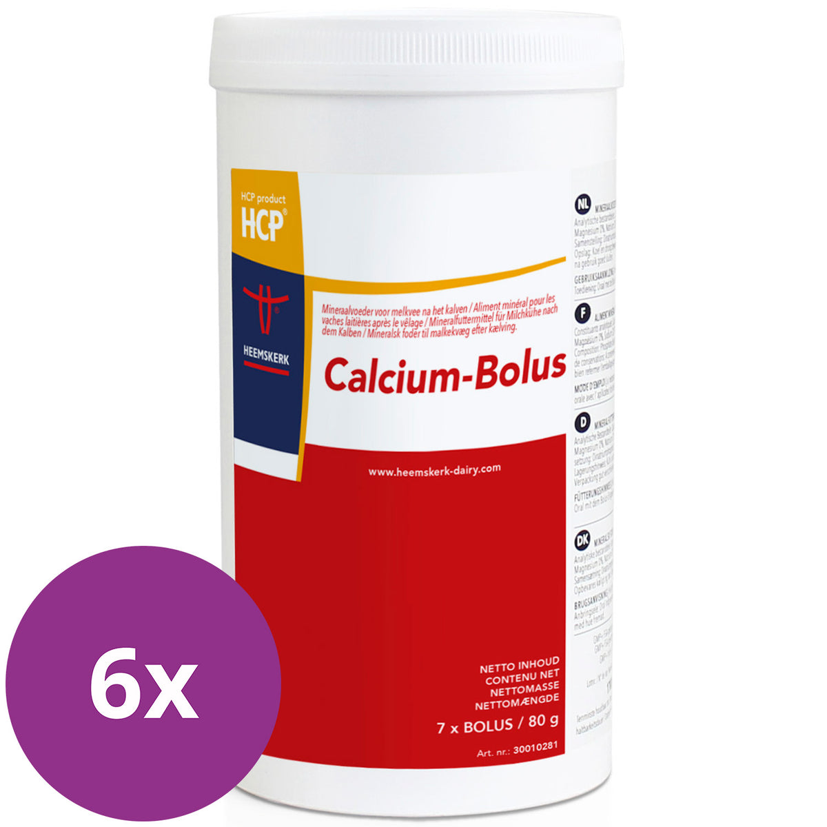 Calcium Bolus Bundel 6 x 7 stuks 10% Korting