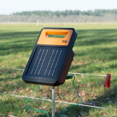 Panneau solaire S16li pour clôture électrique avec batterie incluse