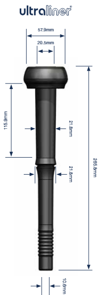 Tepelvoering Milkrite BMEXU corr. R1EX Boumatic set 4 st.