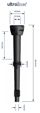 liner Milkrite DL836U corr. 906836-01 DeLaval set 4 pcs.