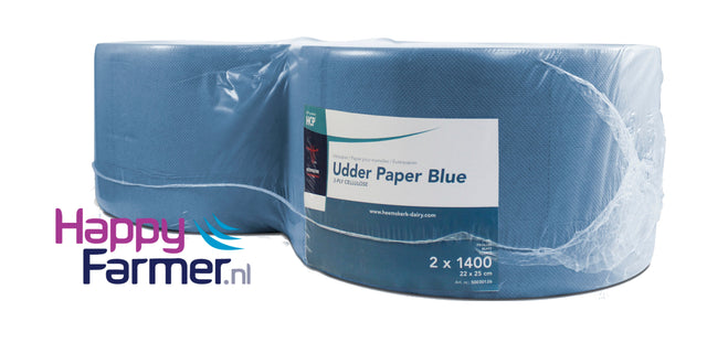 Uierpapier Blauw 3 laags