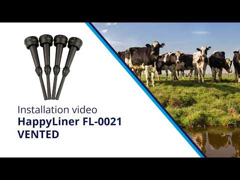 HappyLiner FL-0019 Vented Manchon trayeur 19mm compatible avec le robot de traite Lely