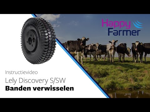 Lely Discovery S SW Reifen 6-lagig mit neuer Felge
