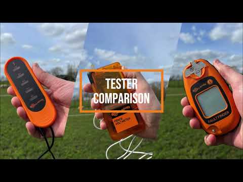 Fault detector for electric fencing