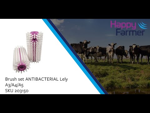 Borstelset ANTIBACTERIEEL Lely A3/A4/A5 Bundel 4x2 Stuks 10% Korting