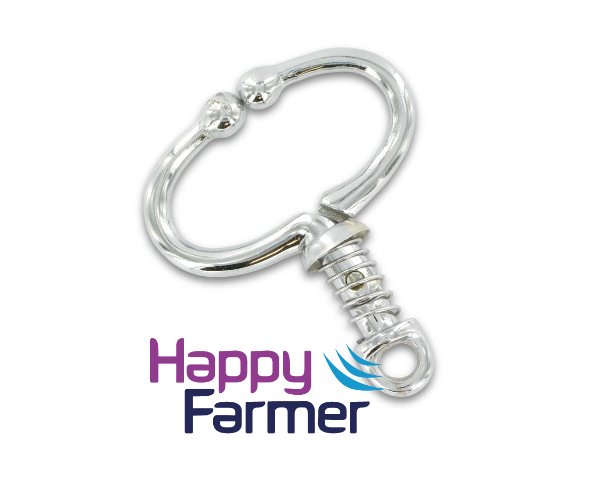 Nose clamp cow with ferry chrome